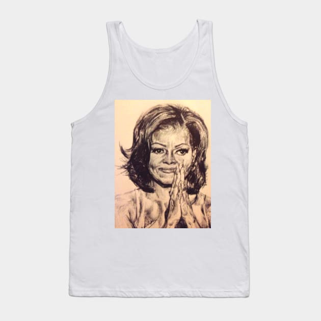 First Lady Michelle Obama Tank Top by billyhjackson86